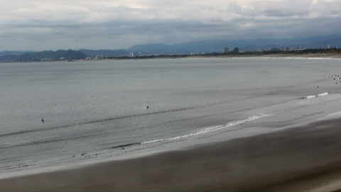 神奈川県の海ライブカメラ｢鵠沼⑤水族館前｣のライブ画像